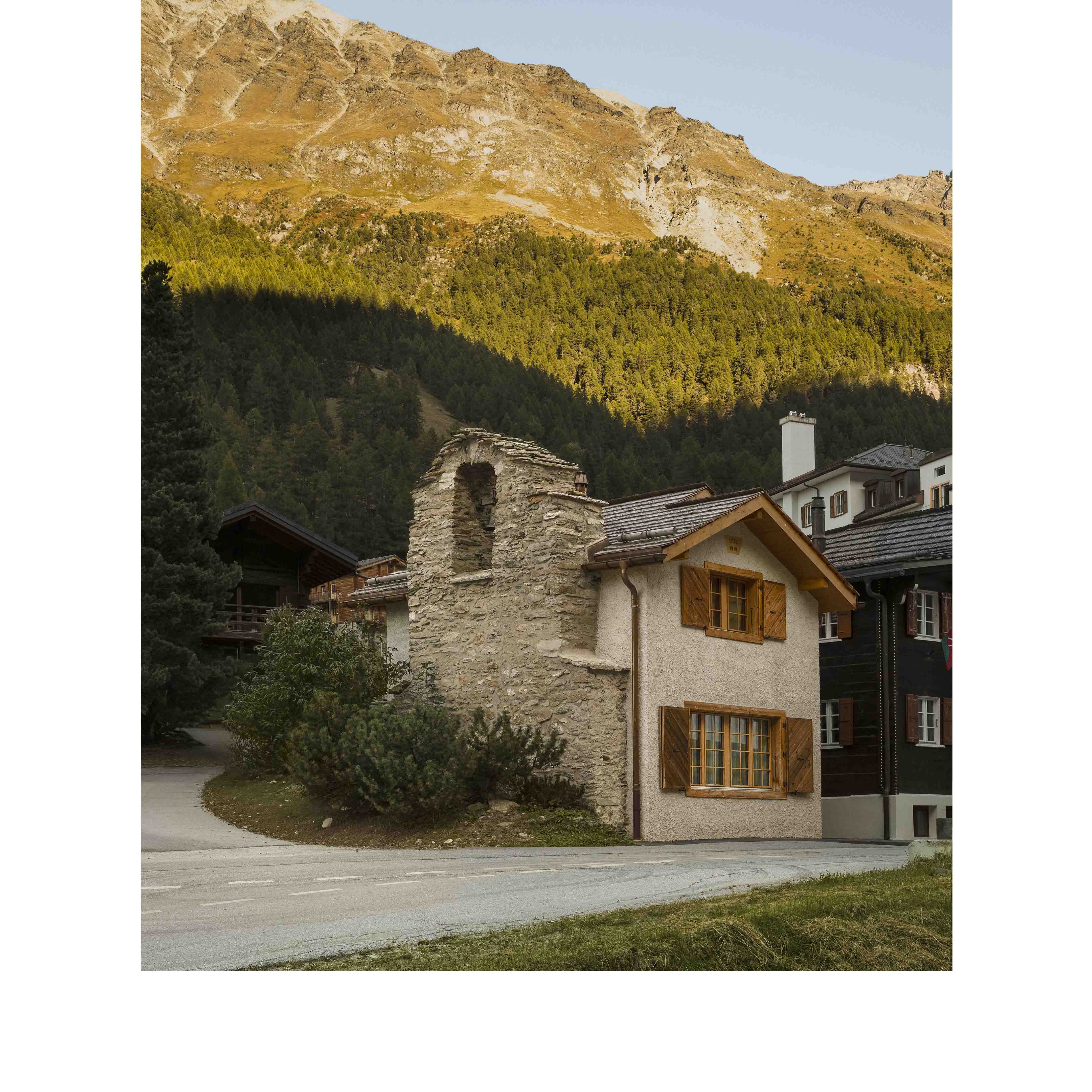 Transformation d’une ancienne chapelle en logement de vacances