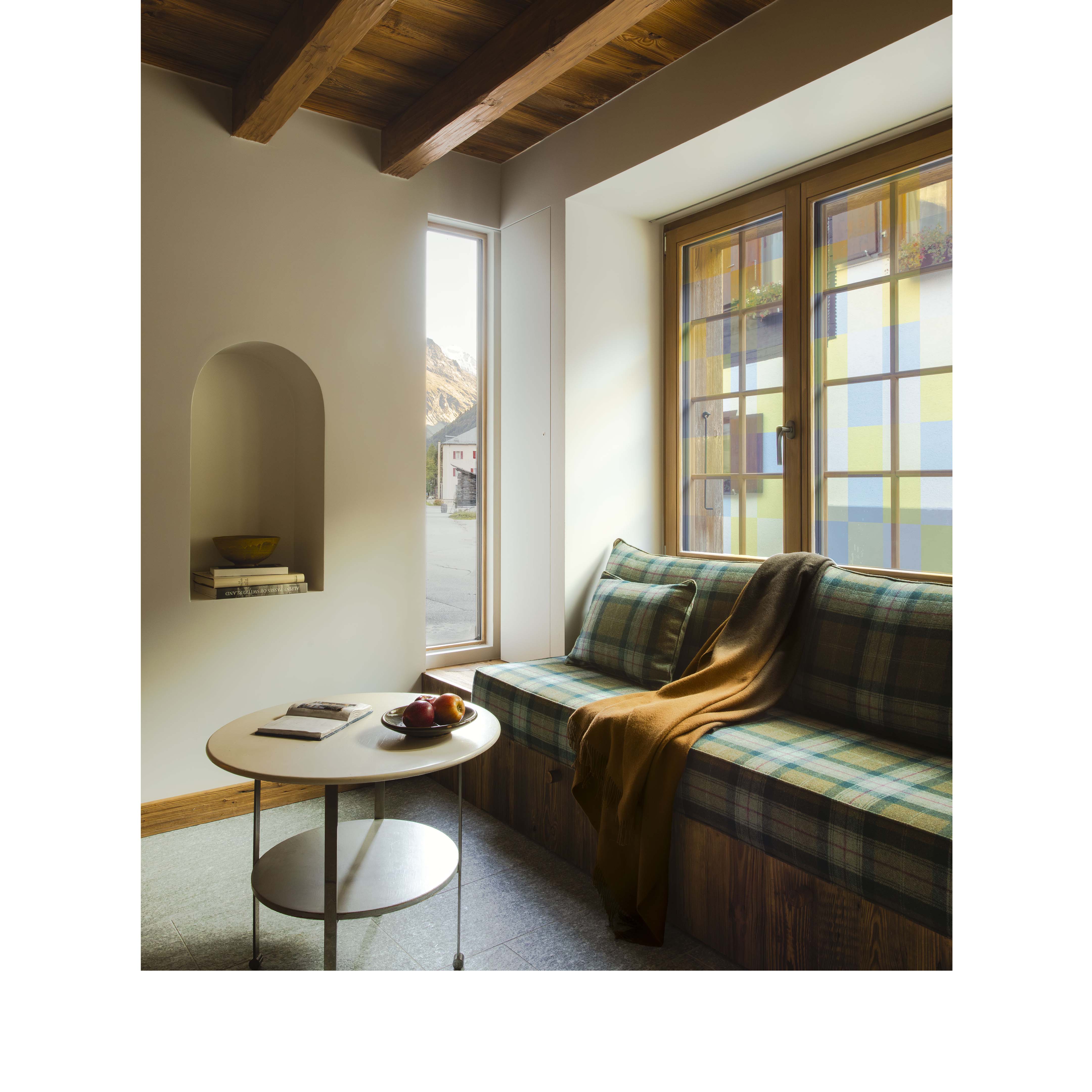 Transformation d’une ancienne chapelle en logement de vacances